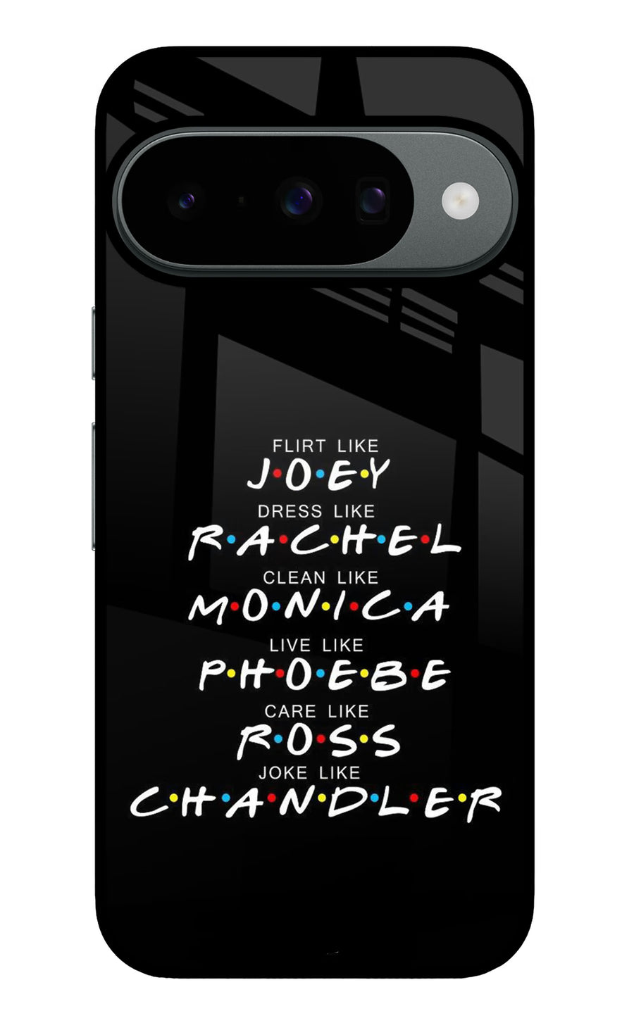FRIENDS Character Google Pixel 10 Back Cover, Metal case