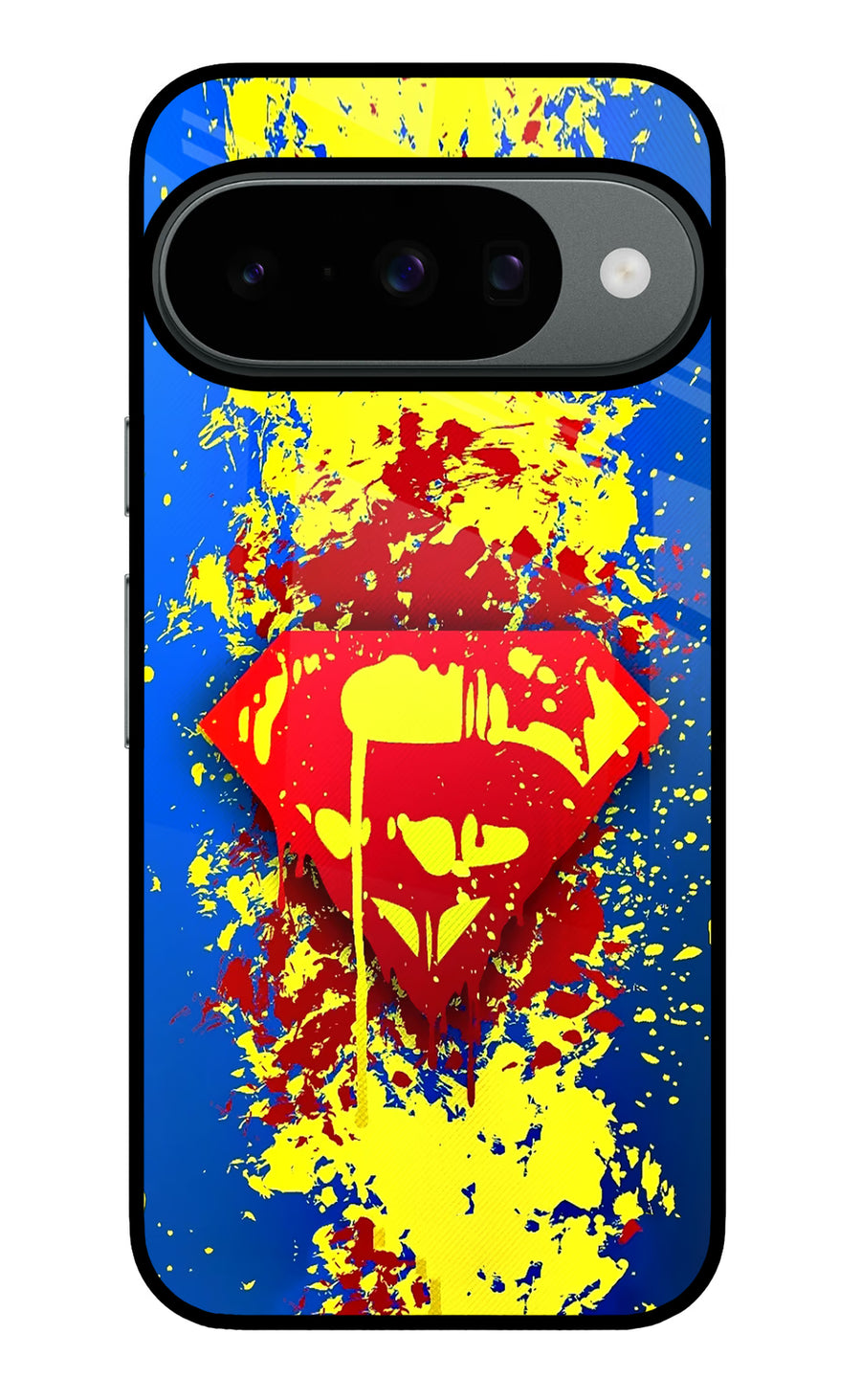 Superman logo Google Pixel 10 Back Cover, Metal case