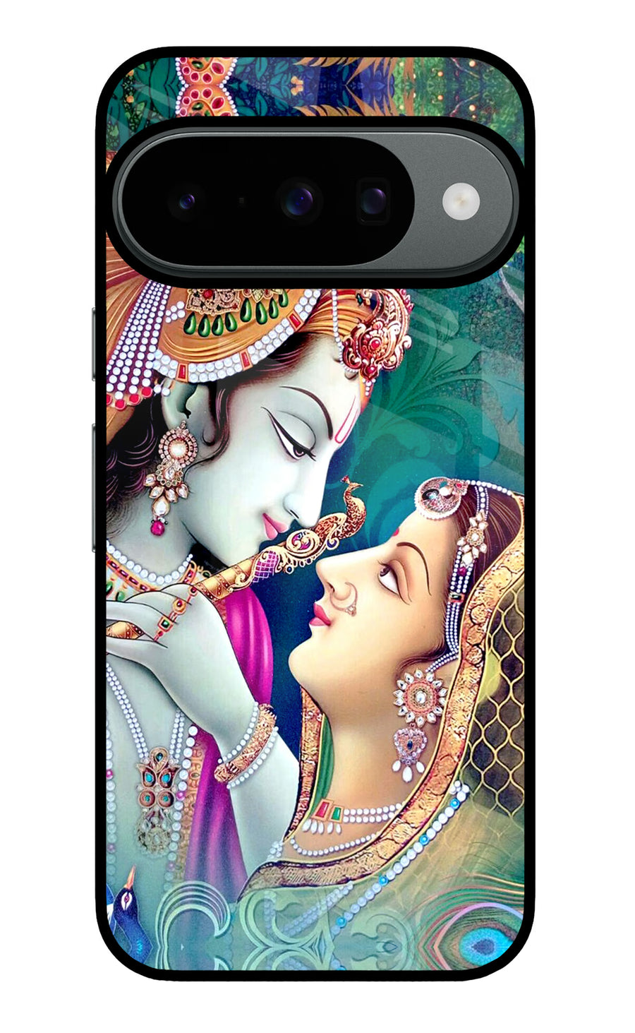 Lord Radha Krishna Google Pixel 10 Back Cover, Metal case