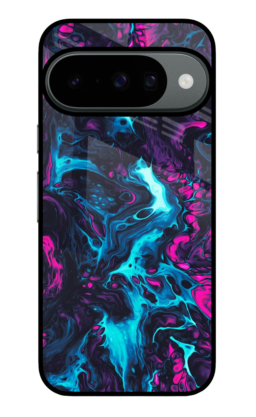 Abstract Google Pixel 10 Back Cover, Metal case