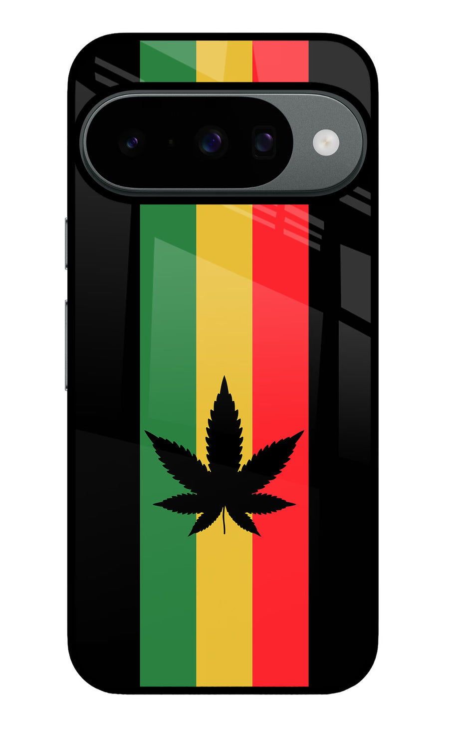 Weed Flag Google Pixel 10 Back Cover, Metal case