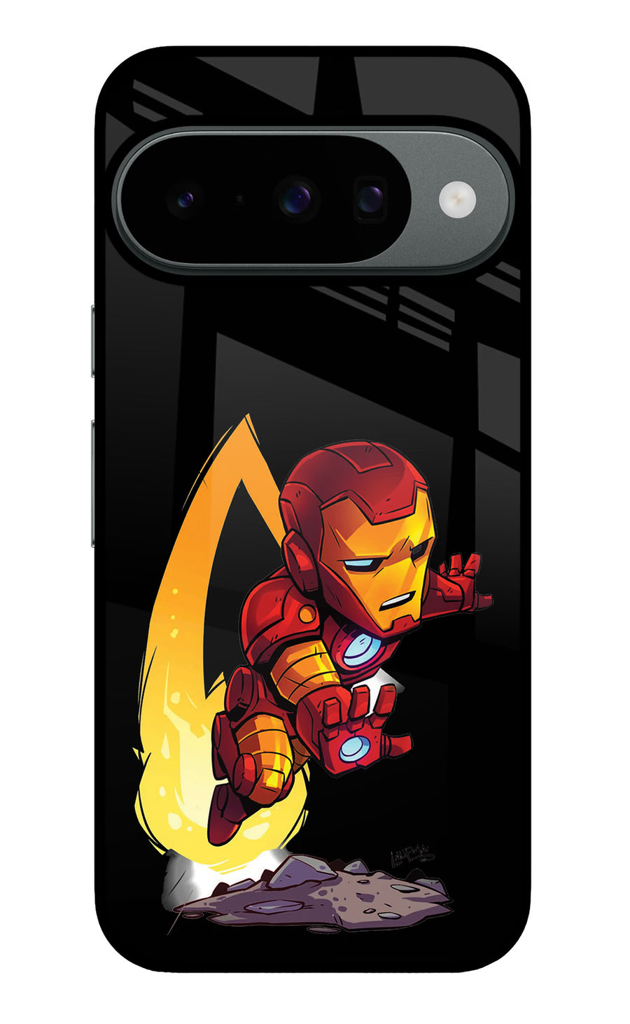 IronMan Google Pixel 10 Back Cover, Metal case