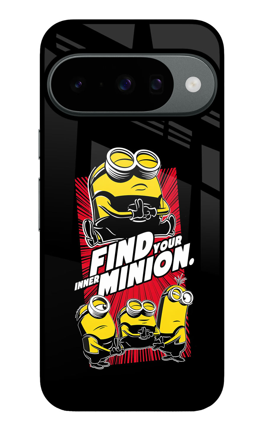 Find your inner Minion Google Pixel 10 Back Cover, Metal case