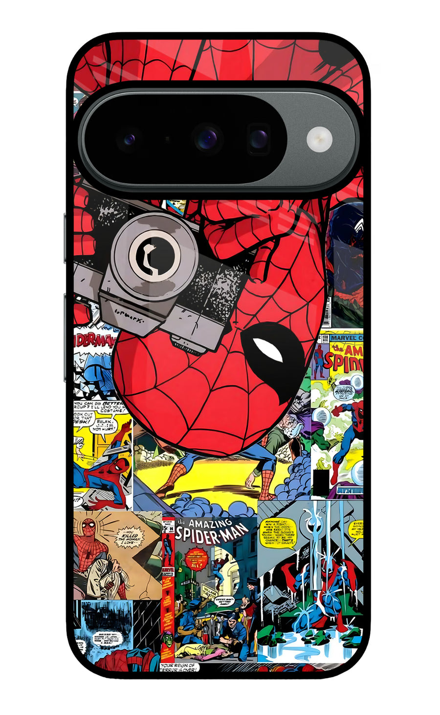Spider Man Google Pixel 10 Back Cover, Metal case