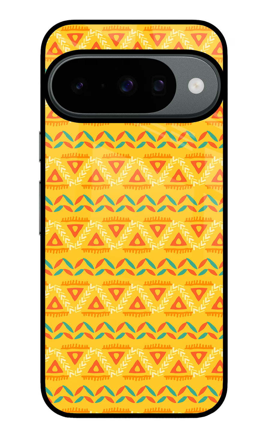 Tribal Pattern Google Pixel 10 Back Cover, Metal case