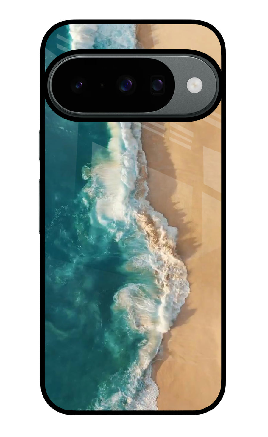 Ocean Beach Google Pixel 10 Back Cover, Metal case