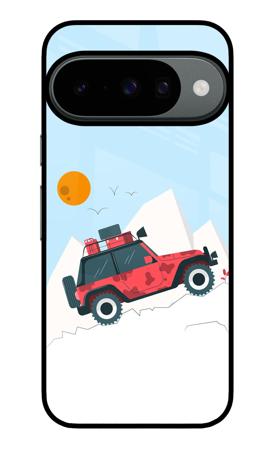 Mountain Trail Beast Google Pixel 10 Back Cover, Metal case