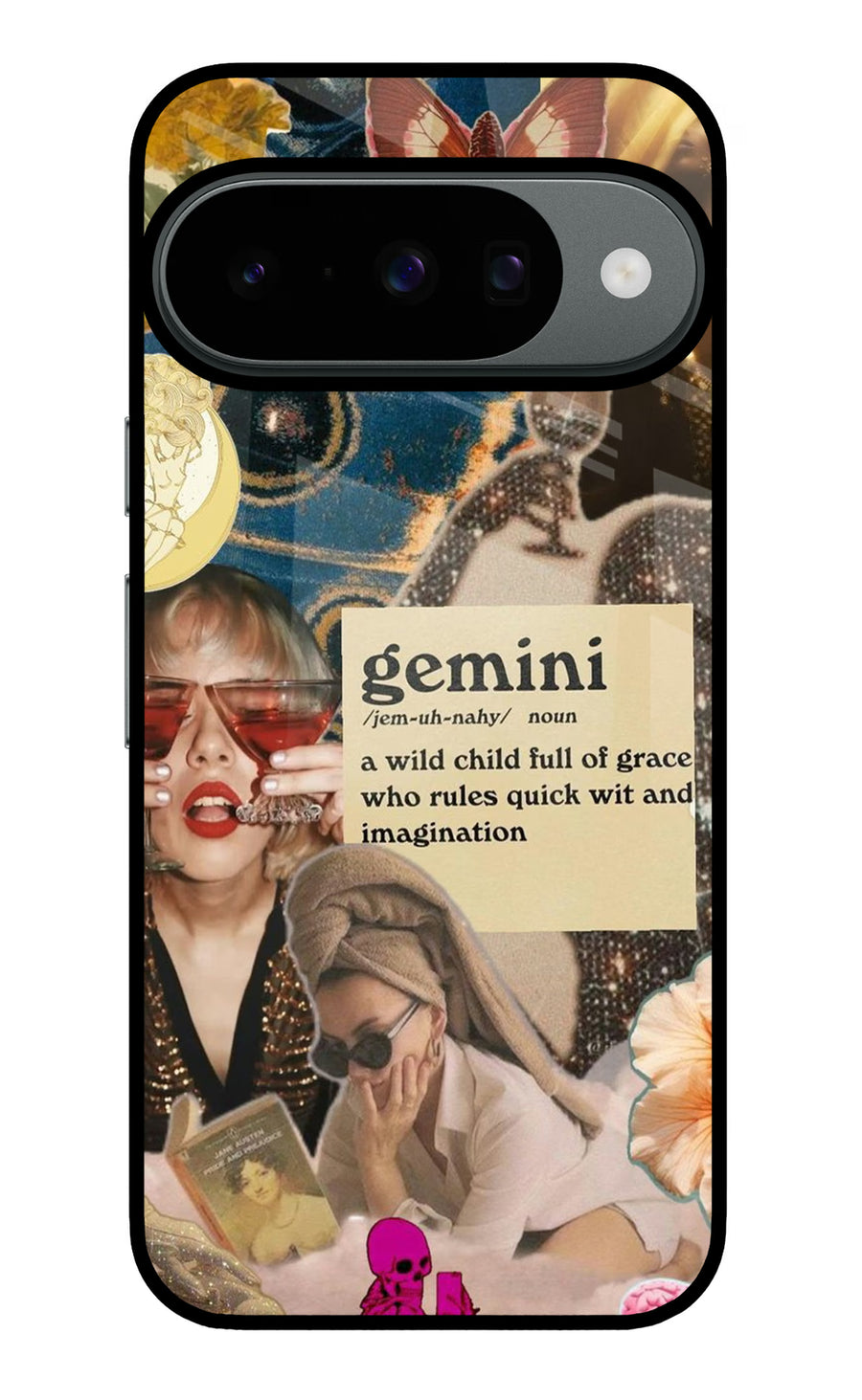 Gemini Zodiac Google Pixel 10 Back Cover, Metal case