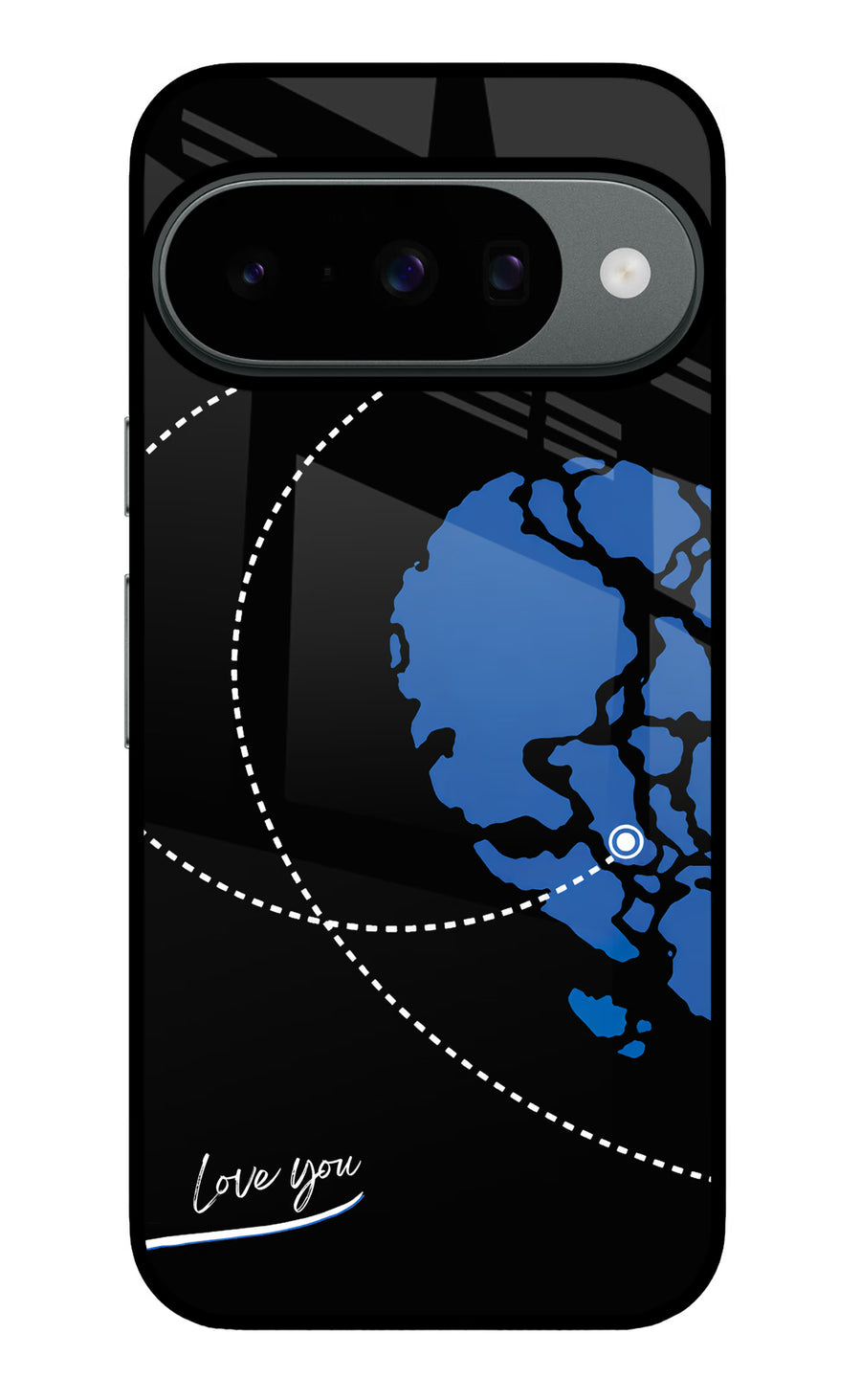 Love Orbit Google Pixel 10 Back Cover, Metal case
