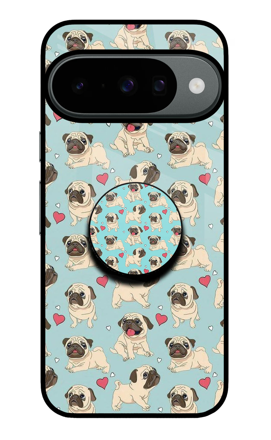 Pug Dog Google Pixel 10 Pop Case, Metal case