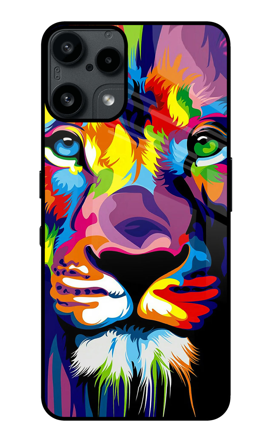 Lion Nothing Phone 3A Lite Back Cover, Metal case