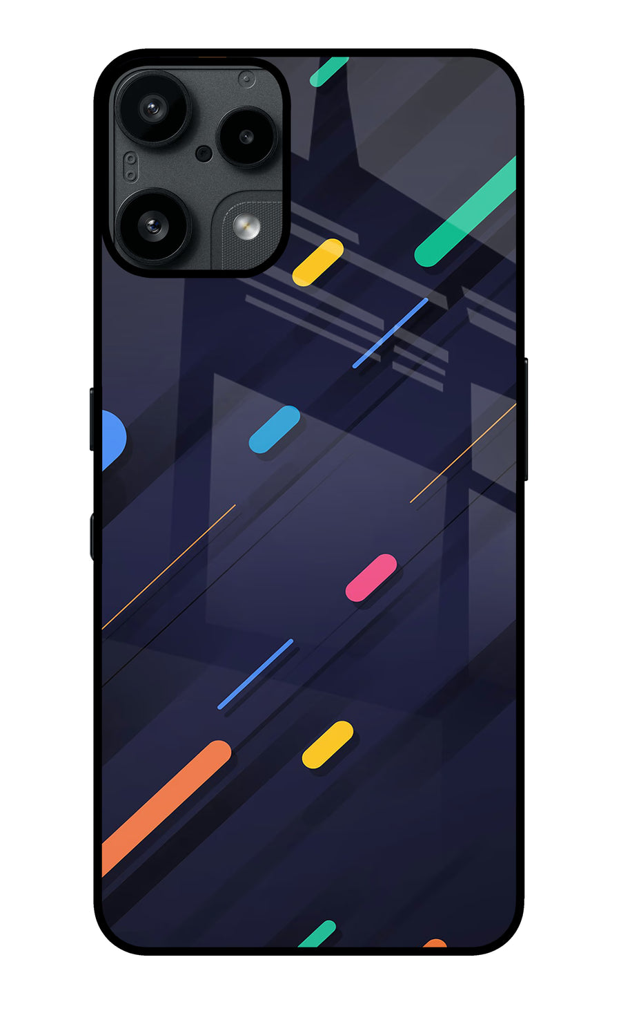 Abstract Design Nothing Phone 3A Lite Back Cover, Metal case
