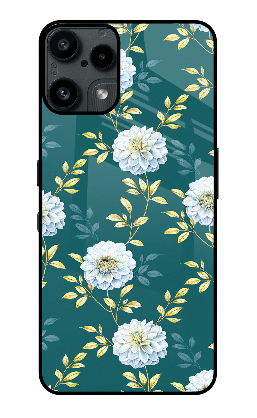 Flowers Nothing Phone 3A Lite Back Cover, Metal case