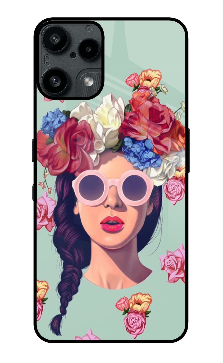 Pretty Girl Nothing Phone 3A Lite Back Cover, Metal case