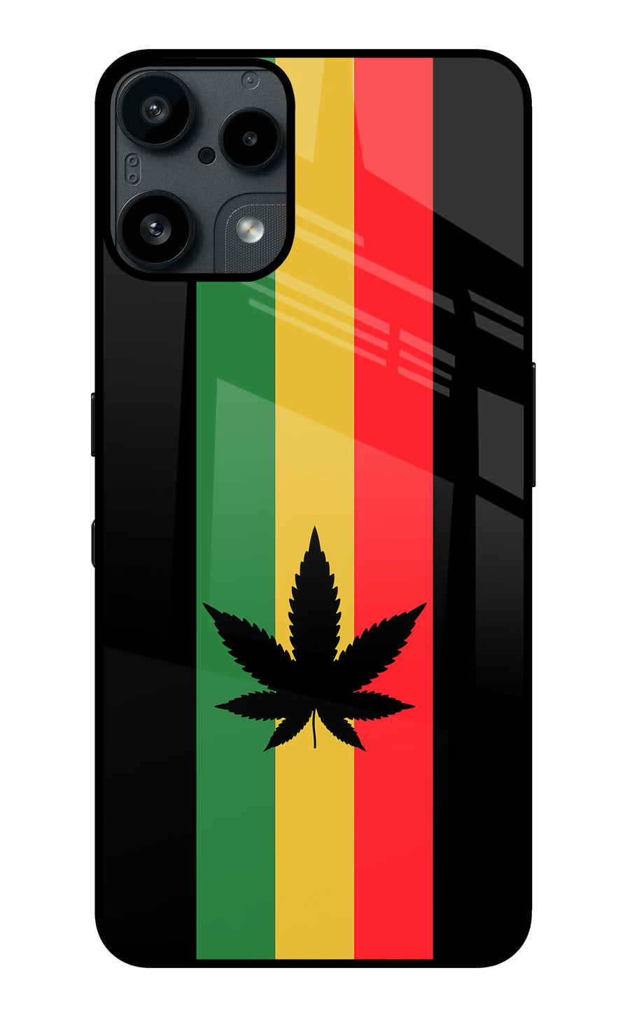 Weed Flag Nothing Phone 3A Lite Back Cover, Metal case