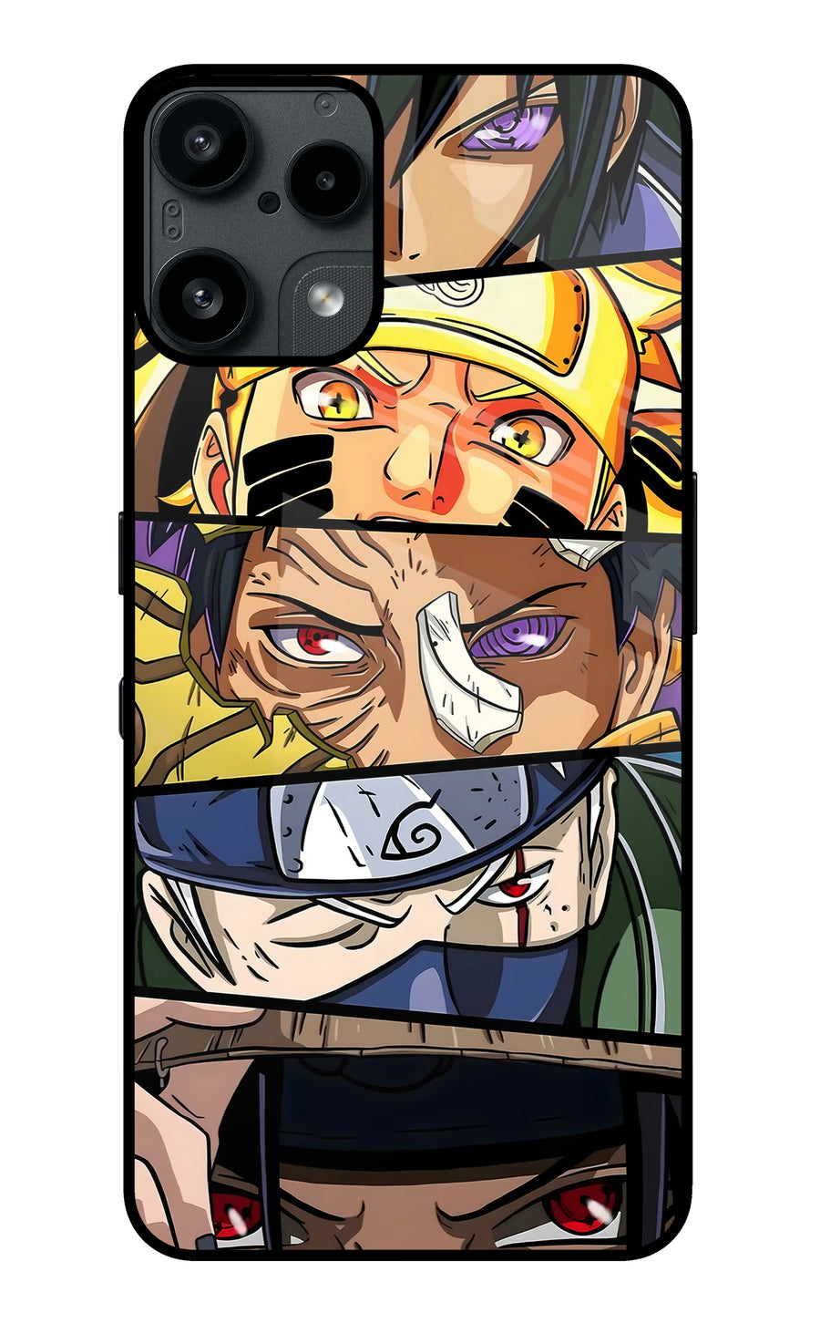 Naruto Character Nothing Phone 3A Lite Back Cover, Metal case