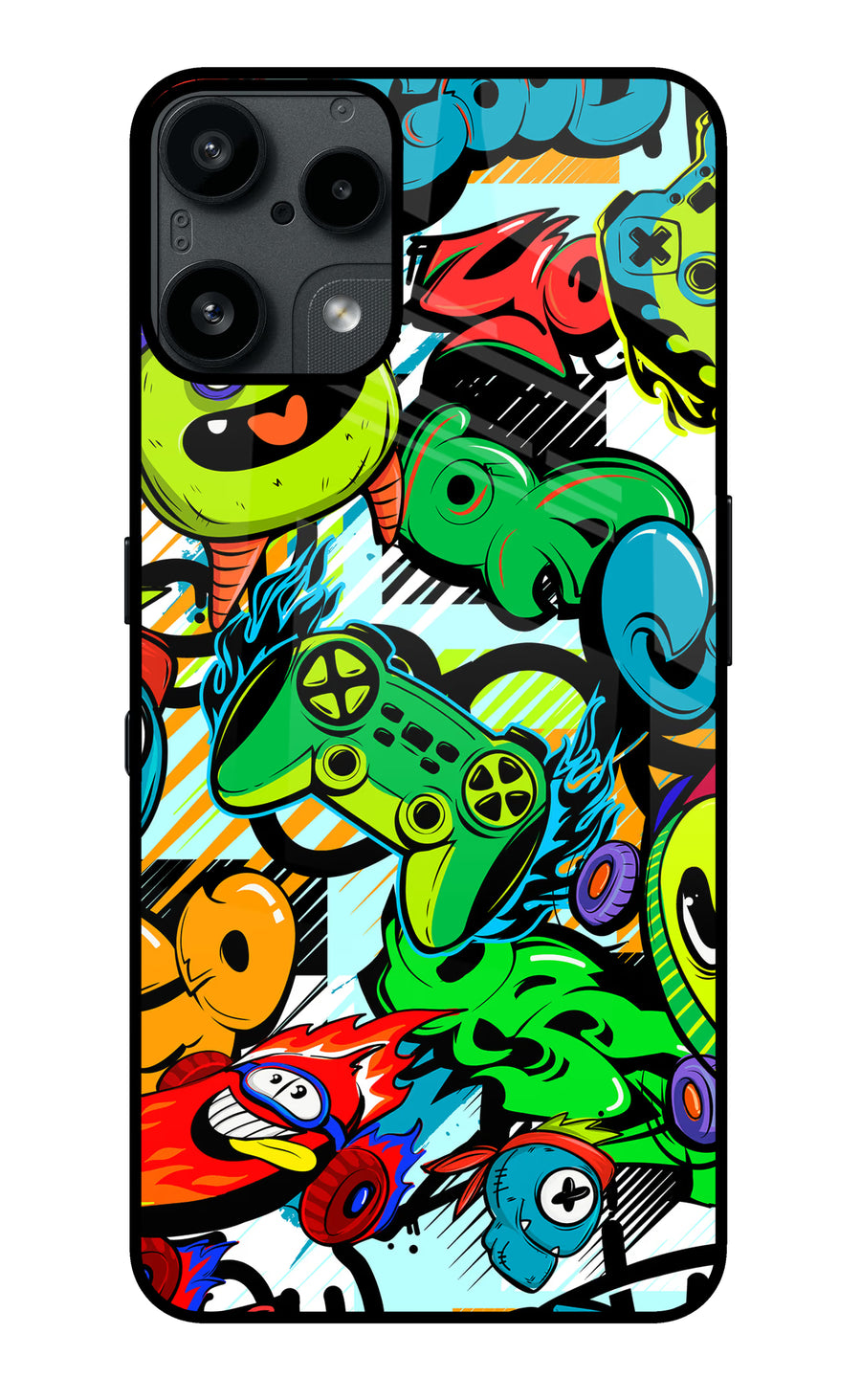 Game Doodle Nothing Phone 3A Lite Back Cover, Metal case