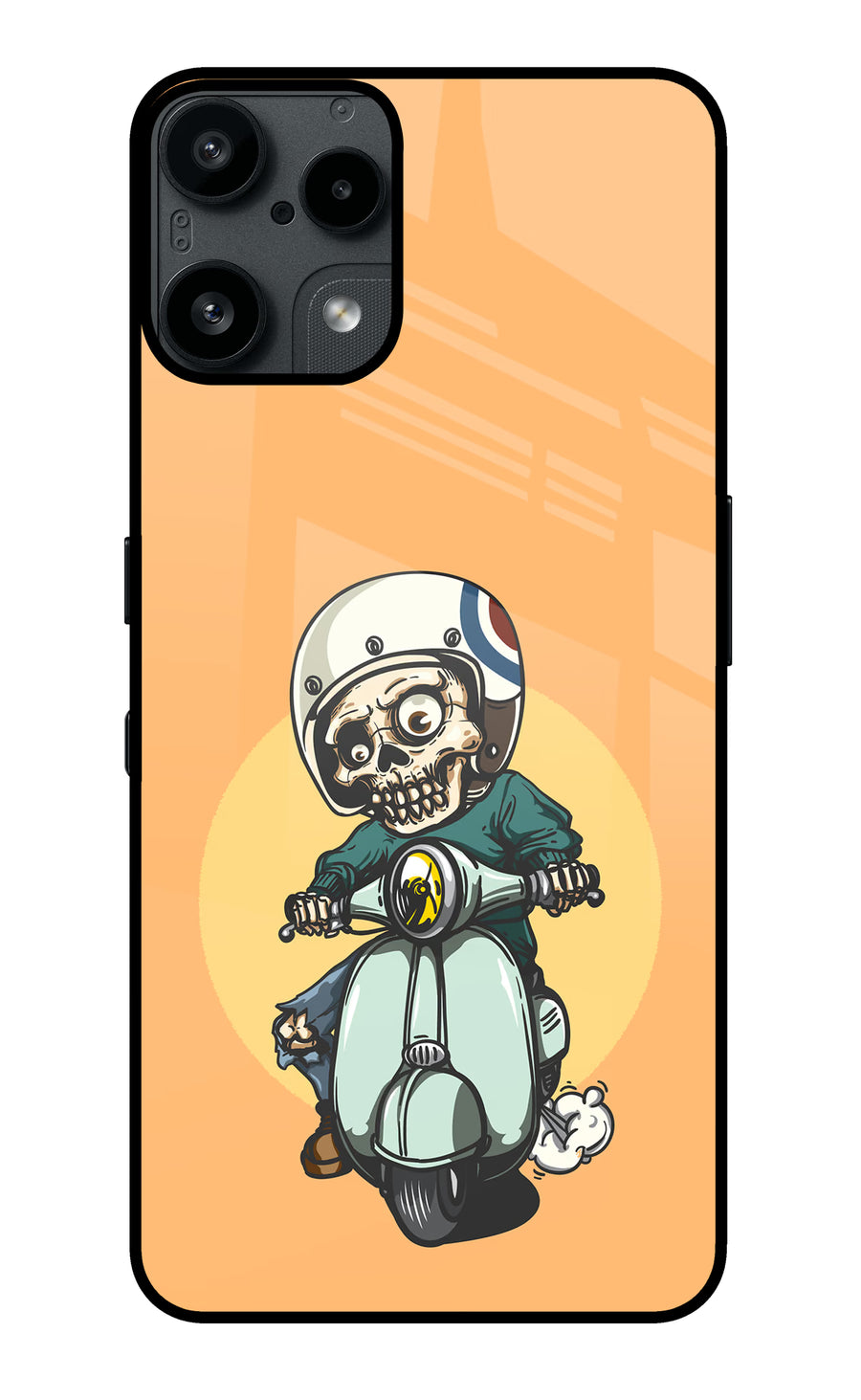 Undead Biker Nothing Phone 3A Lite Back Cover, Metal case