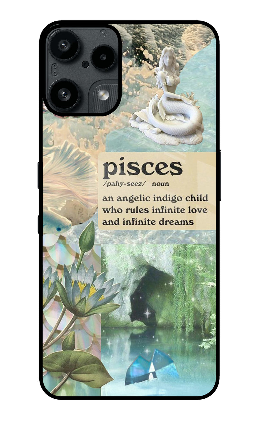 Pisces Zodiac Nothing Phone 3A Lite Back Cover, Metal case