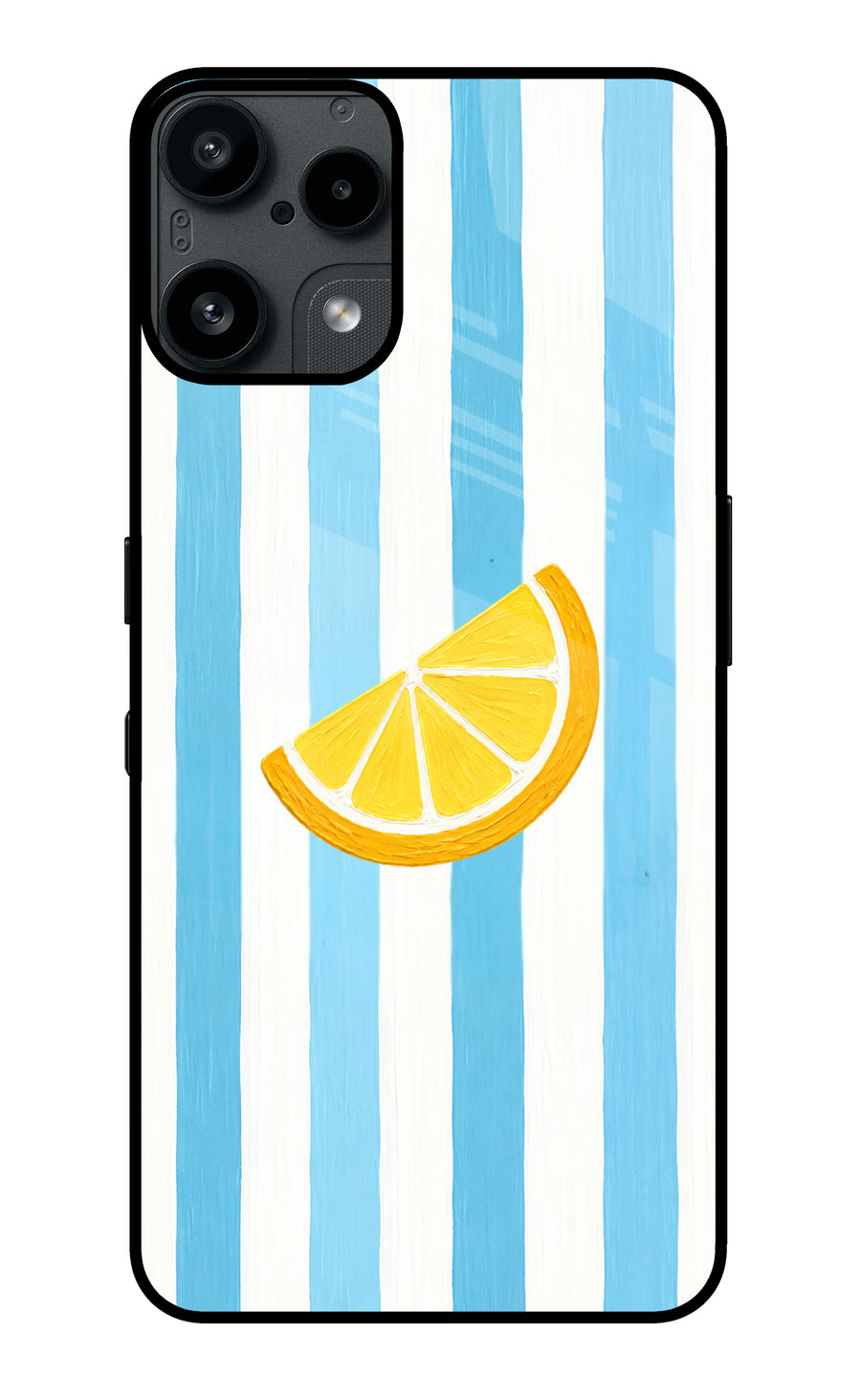 Summer Lemon Nothing Phone 3A Lite Back Cover, Metal case