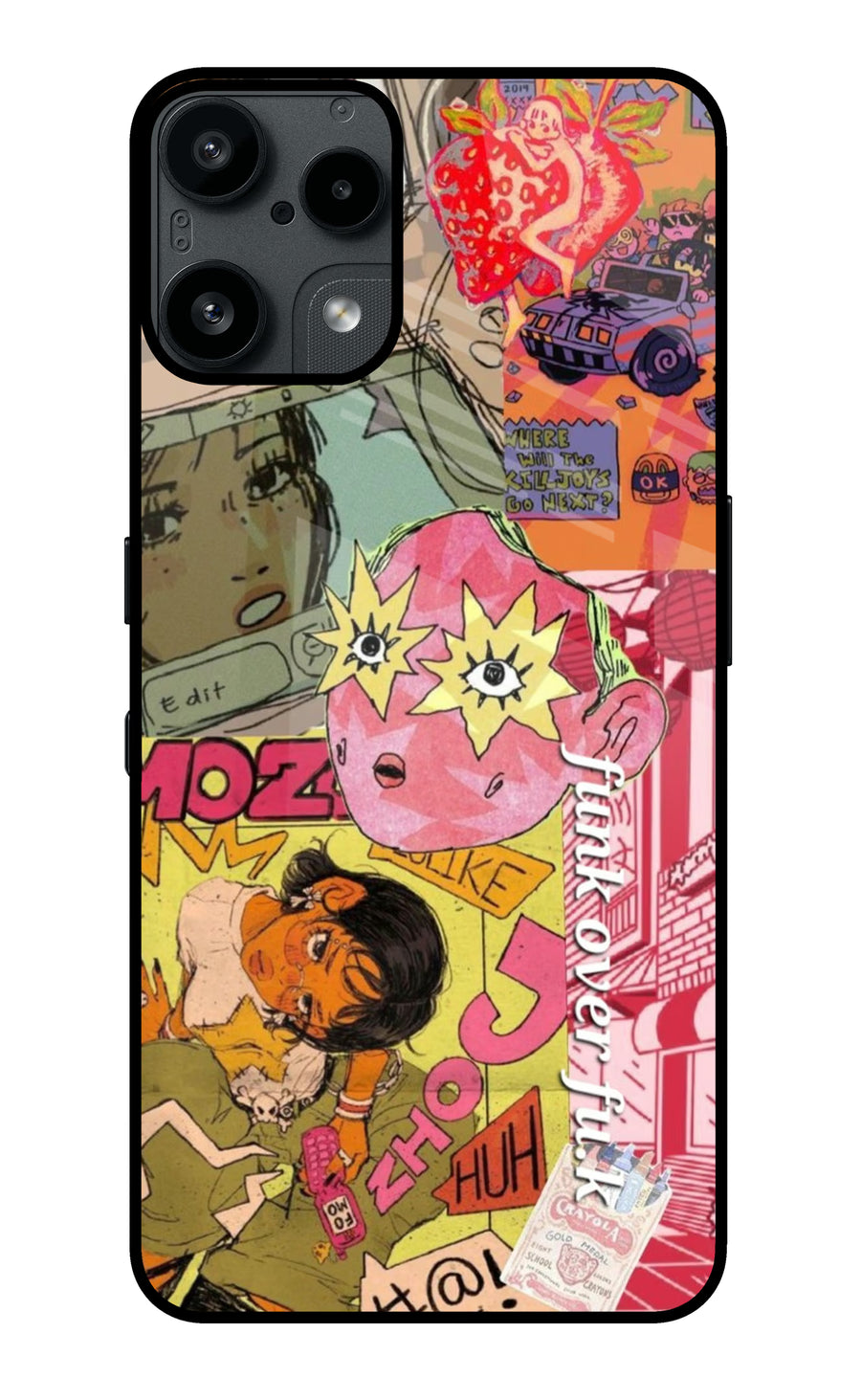 Funkover Nothing Phone 3A Lite Back Cover, Metal case