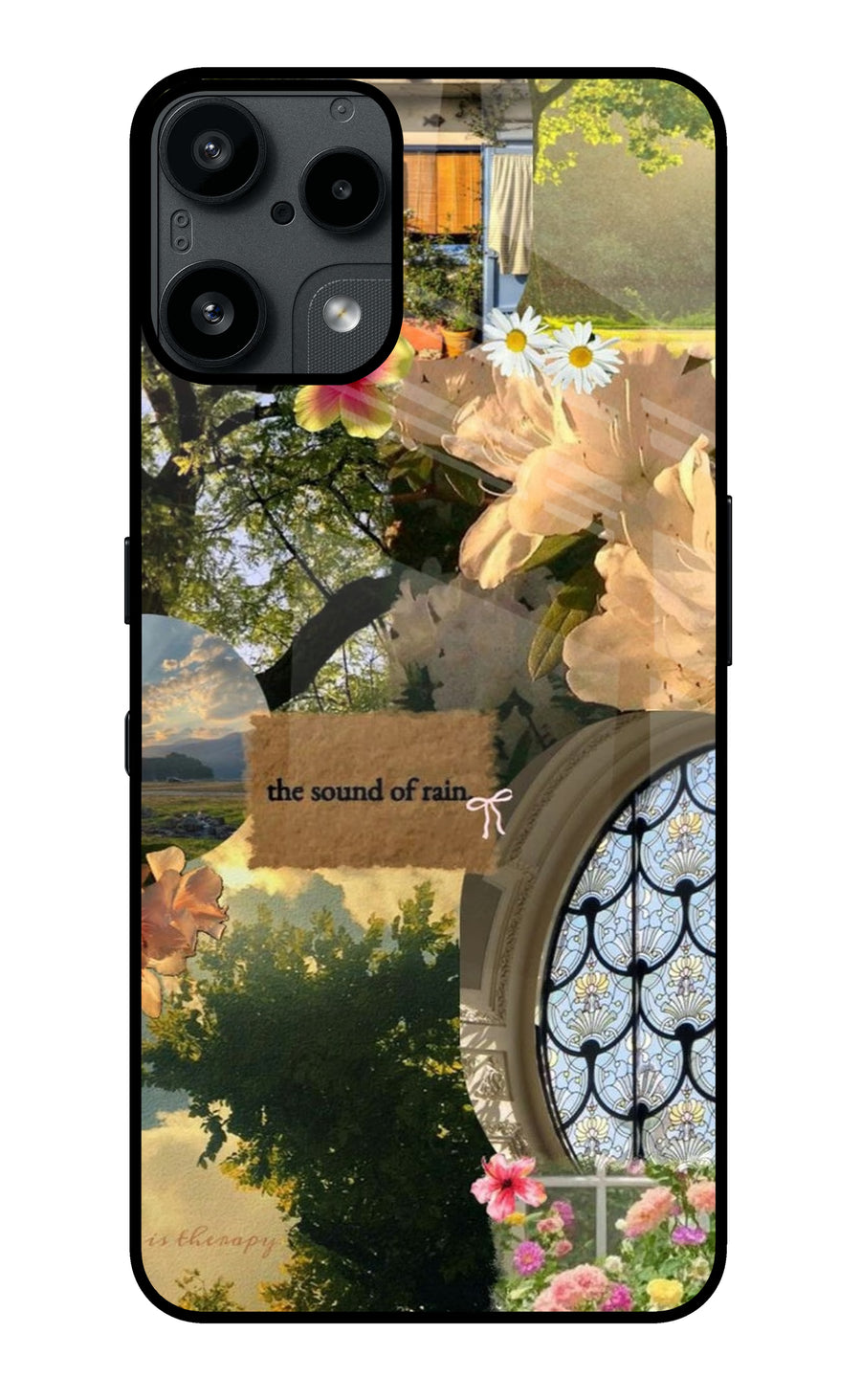 Rain Nothing Phone 3A Lite Back Cover, Metal case