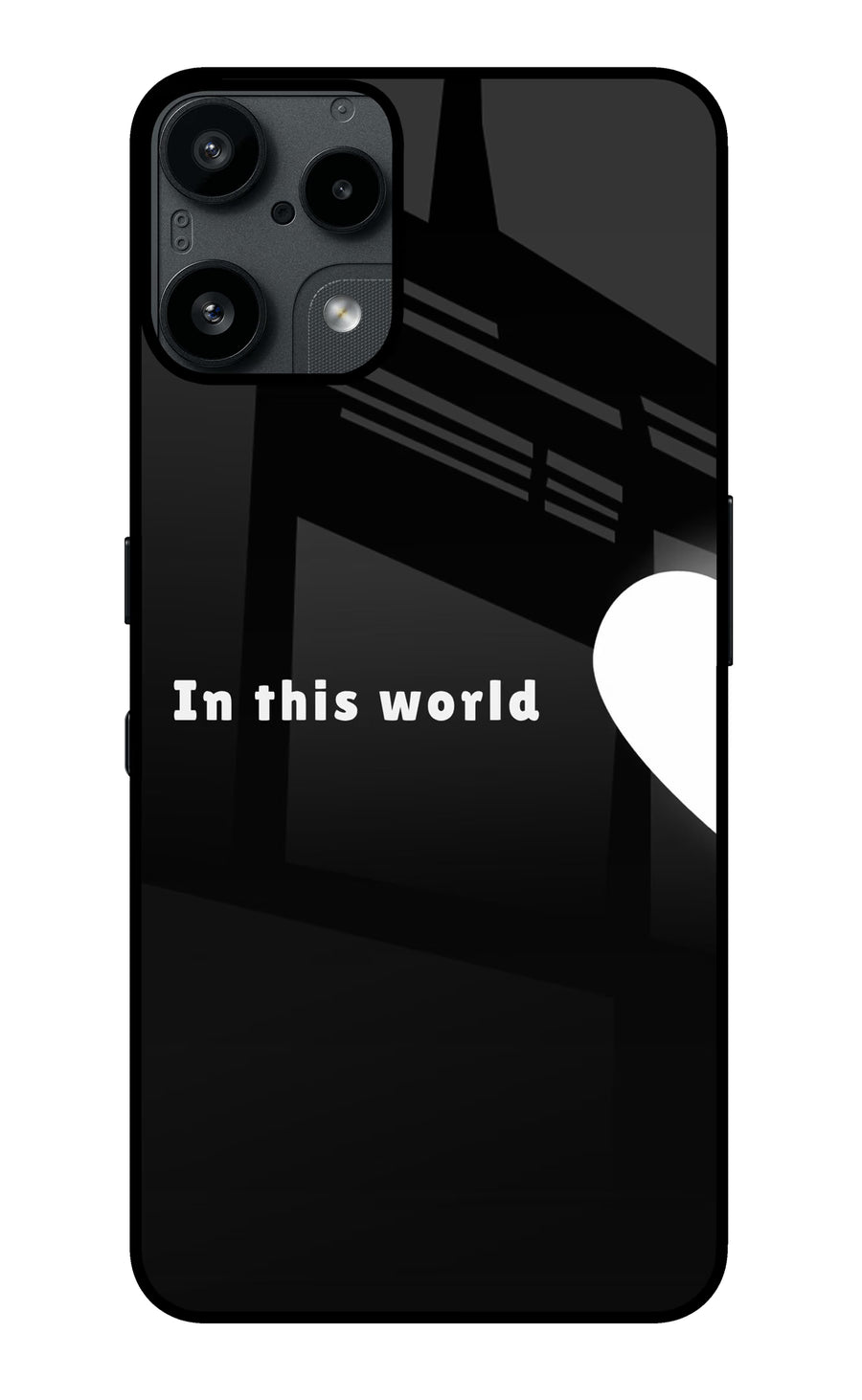 This World Nothing Phone 3A Lite Back Cover, Metal case