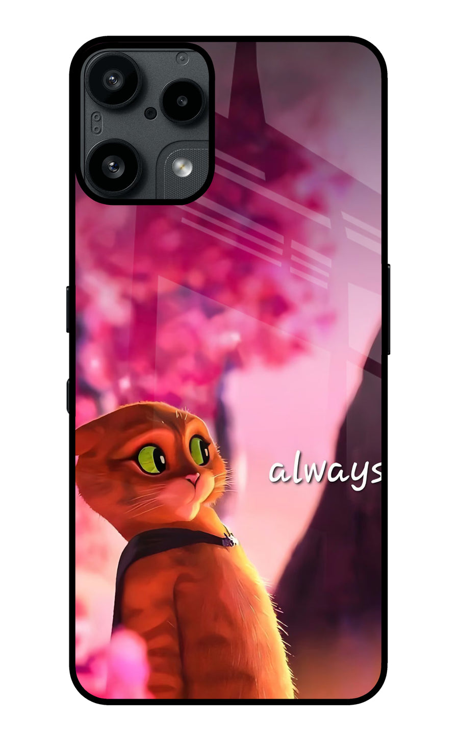 Always Cat Nothing Phone 3A Lite Back Cover, Metal case