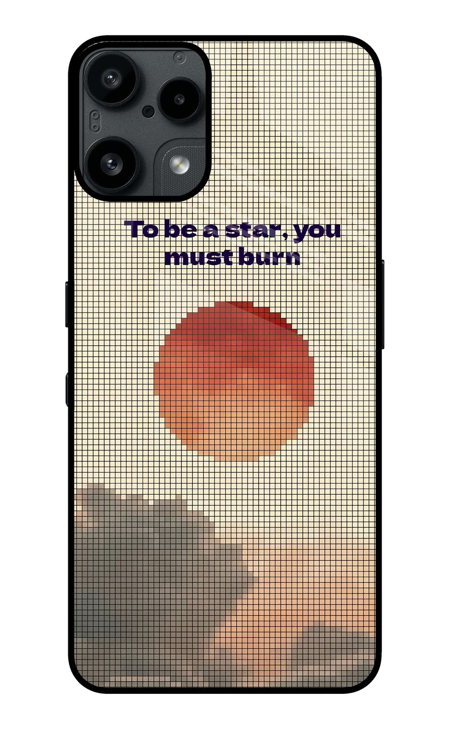 Pixel Sun Nothing Phone 3A Lite Back Cover, Metal case