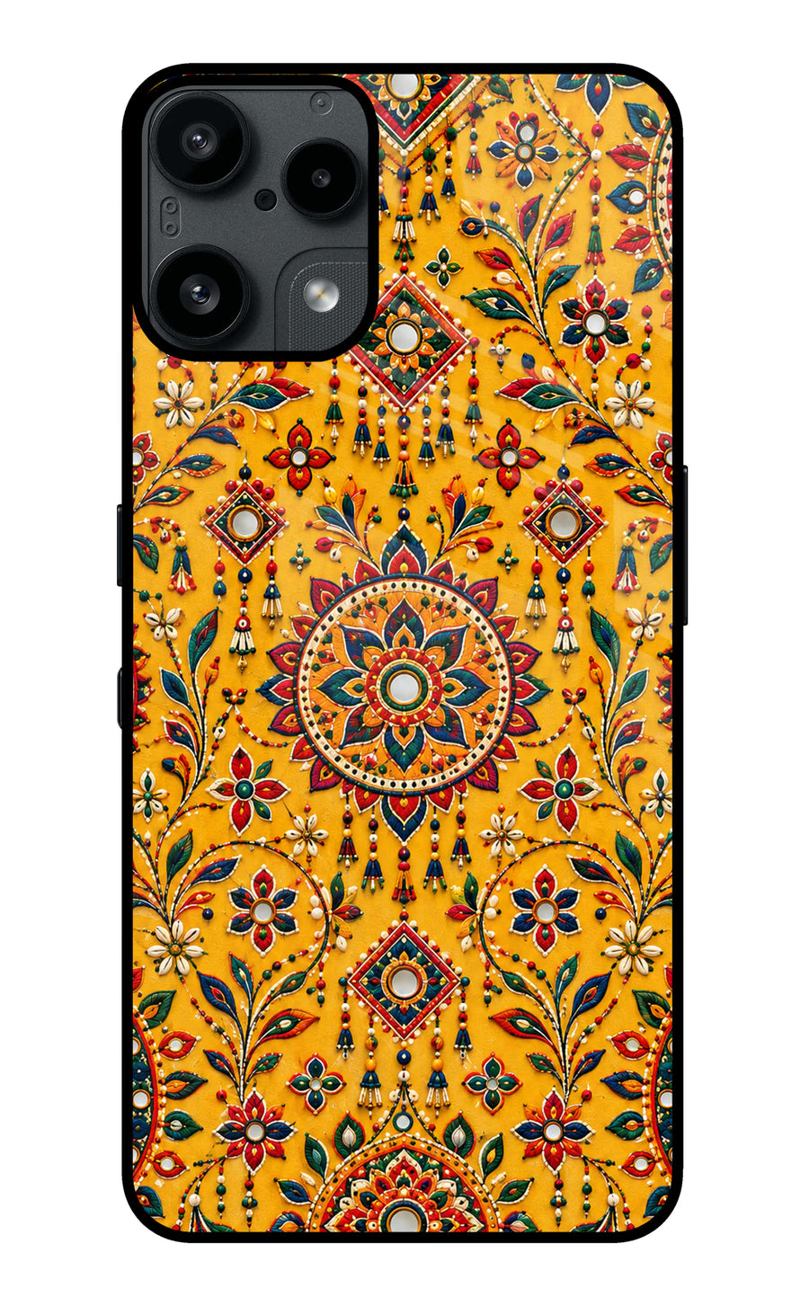 Sunlit Aura Nothing Phone 3A Lite Back Cover, Metal case