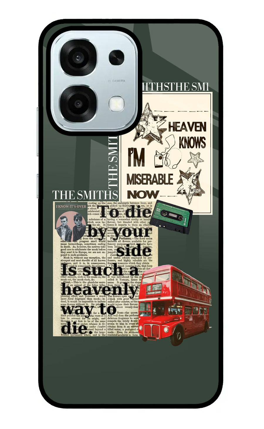 The Smiths Oppo F31 5G Back Cover, Metal case
