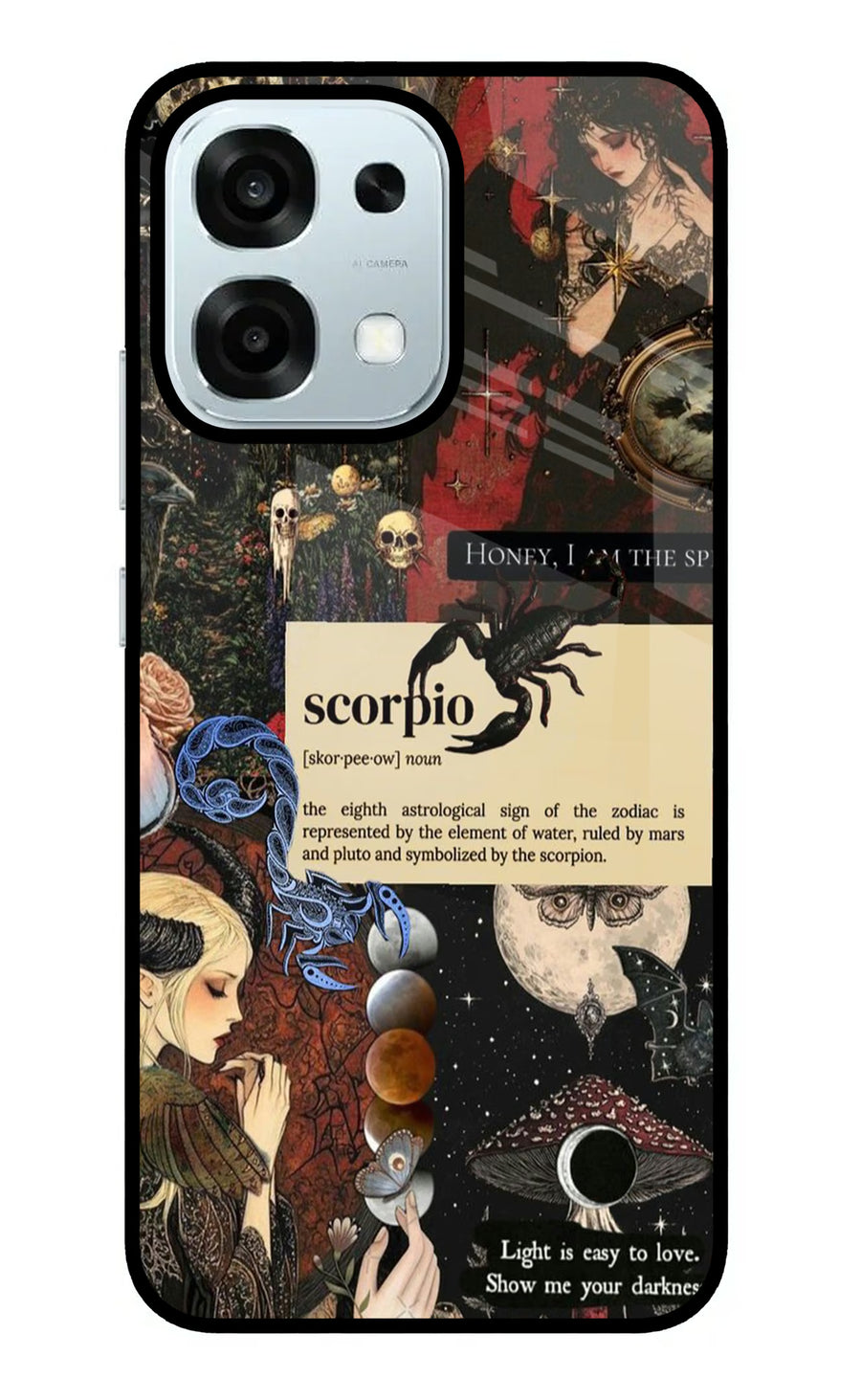Scorpio Zodiac Oppo F31 5G Back Cover, Metal case
