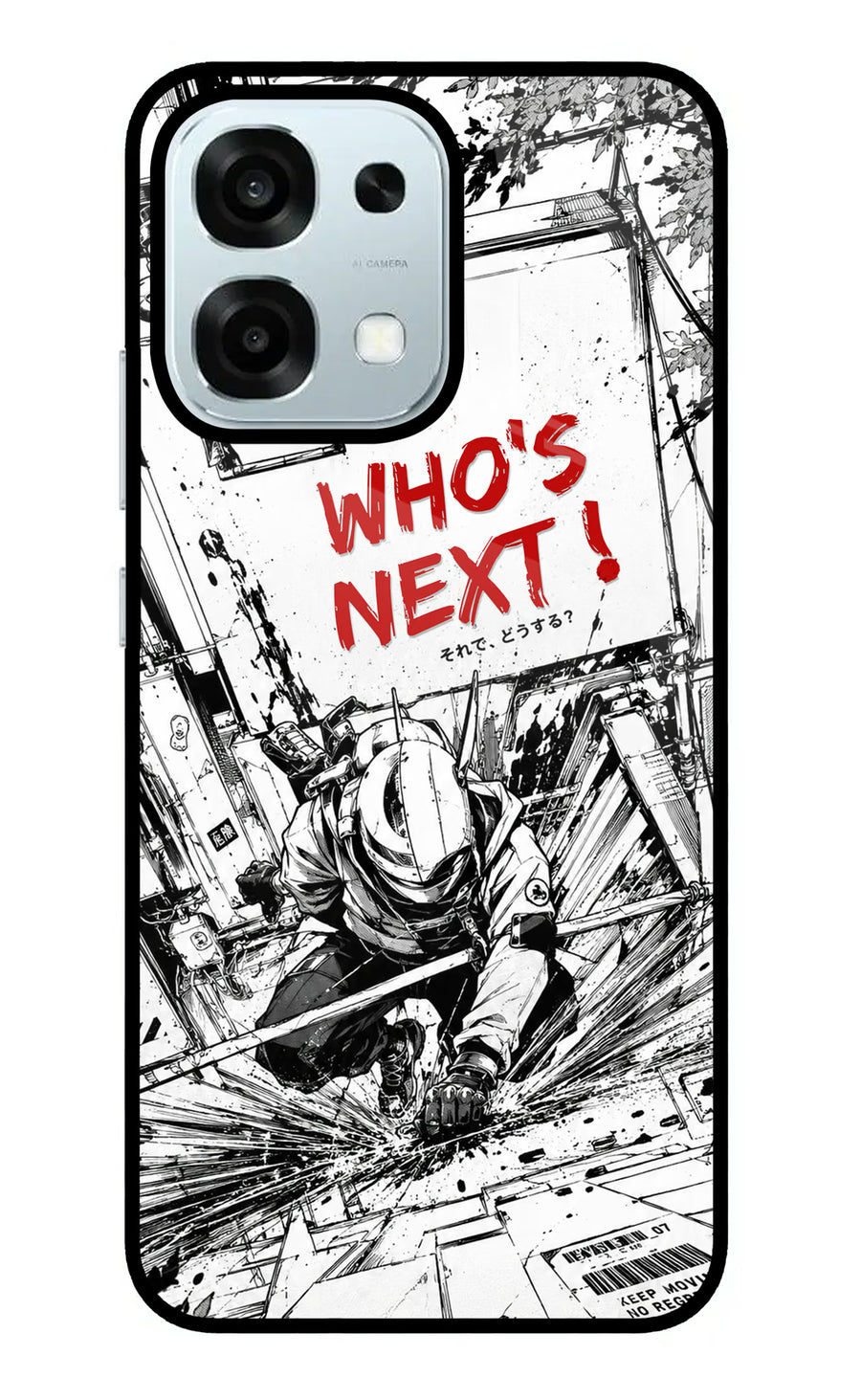 Who's Next Oppo F31 5G Back Cover, Metal case