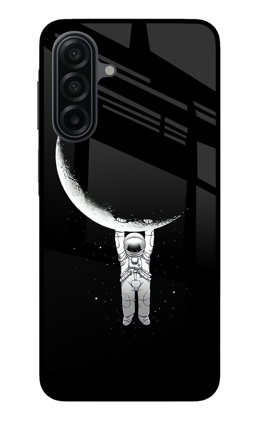 Moon Space Samsung A17 5G Back Cover, Metal case