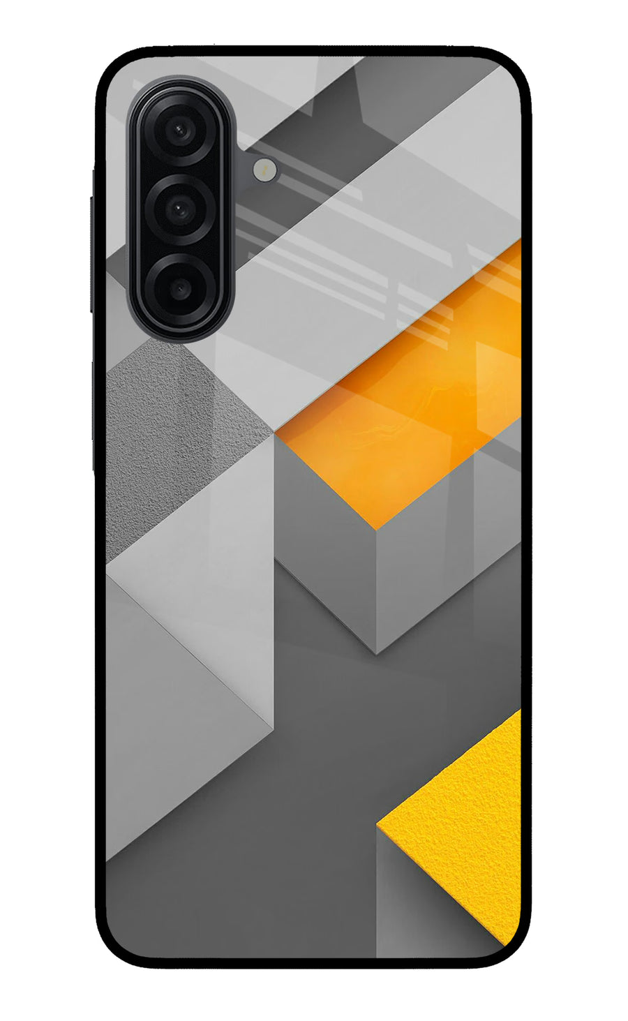 Abstract Samsung A17 5G Back Cover, Metal case
