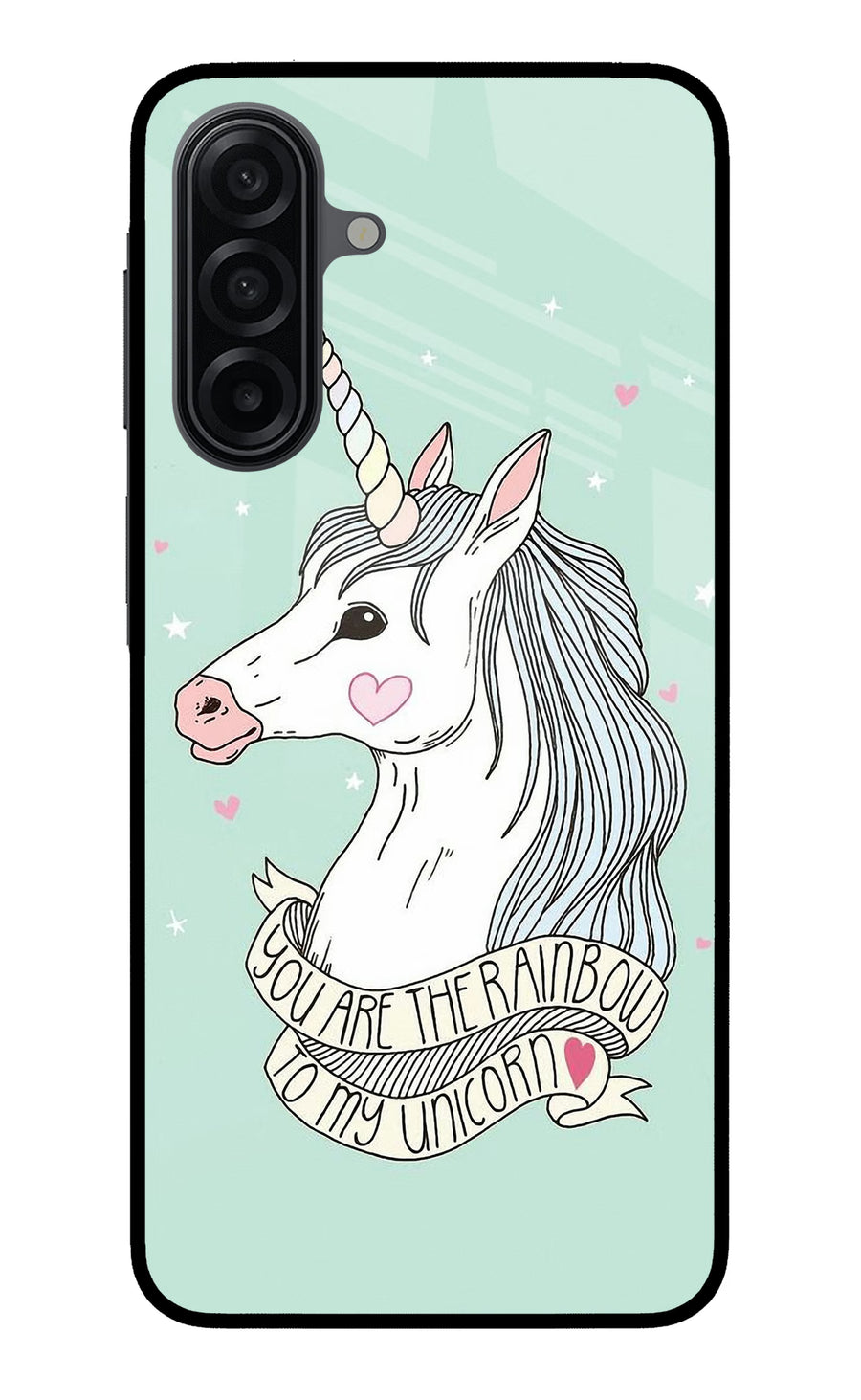 Unicorn Wallpaper Samsung A17 5G Back Cover, Metal case