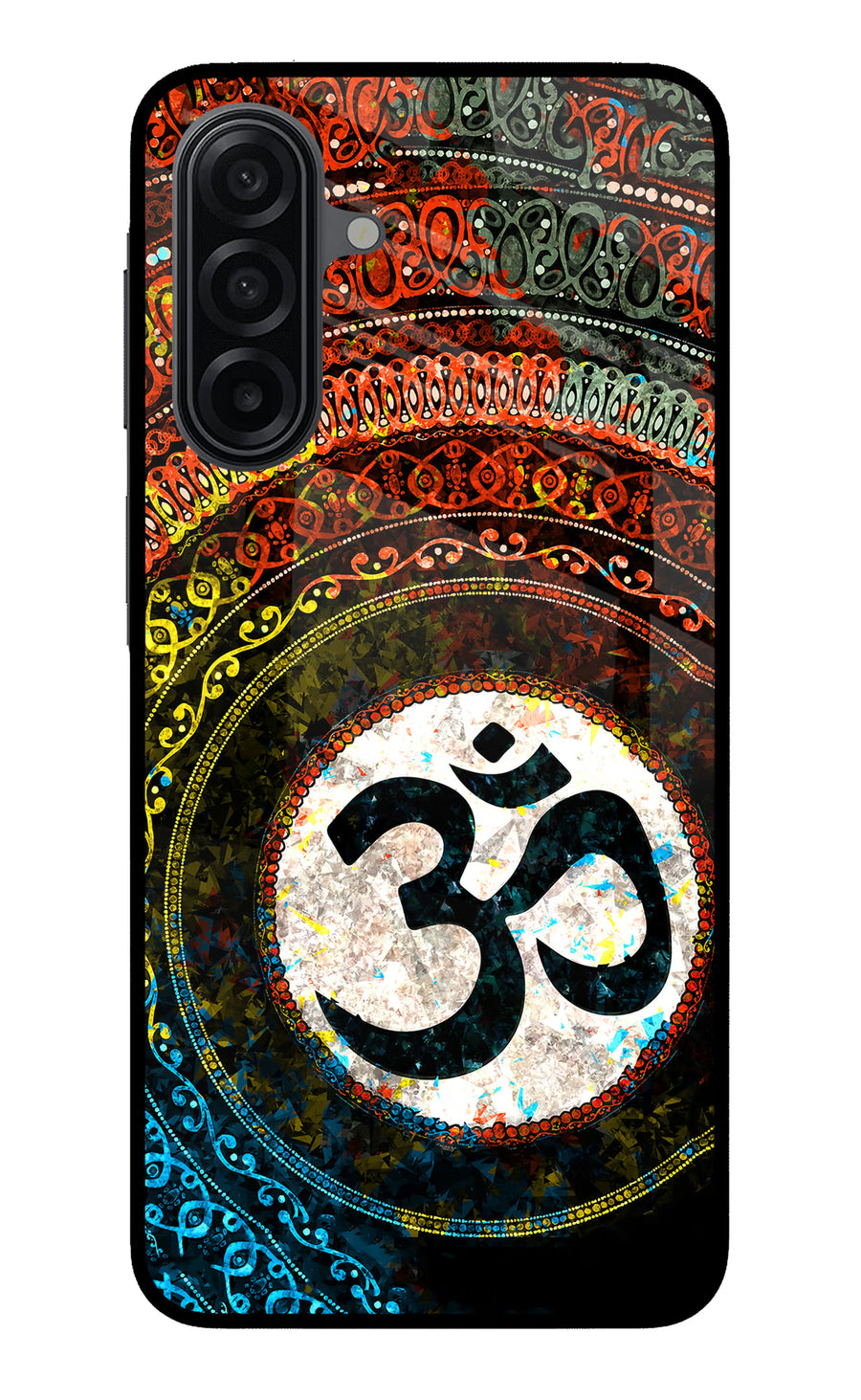 Om Cultural Samsung A17 5G Back Cover, Metal case