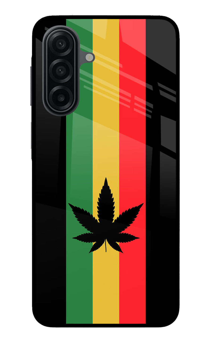 Weed Flag Samsung A17 5G Back Cover, Metal case
