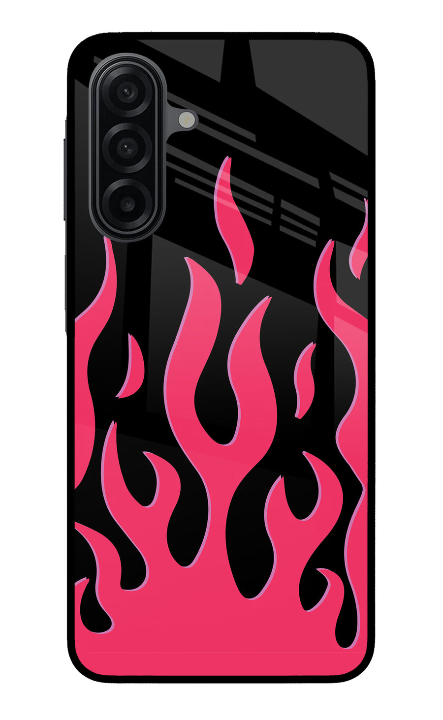 Fire Flames Samsung A17 5G Back Cover, Metal case