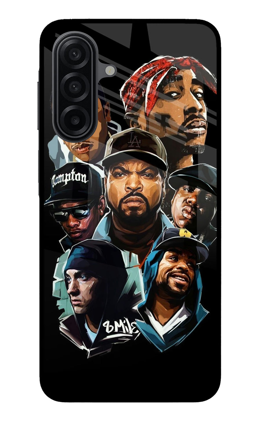 Rappers Samsung A17 5G Back Cover, Metal case