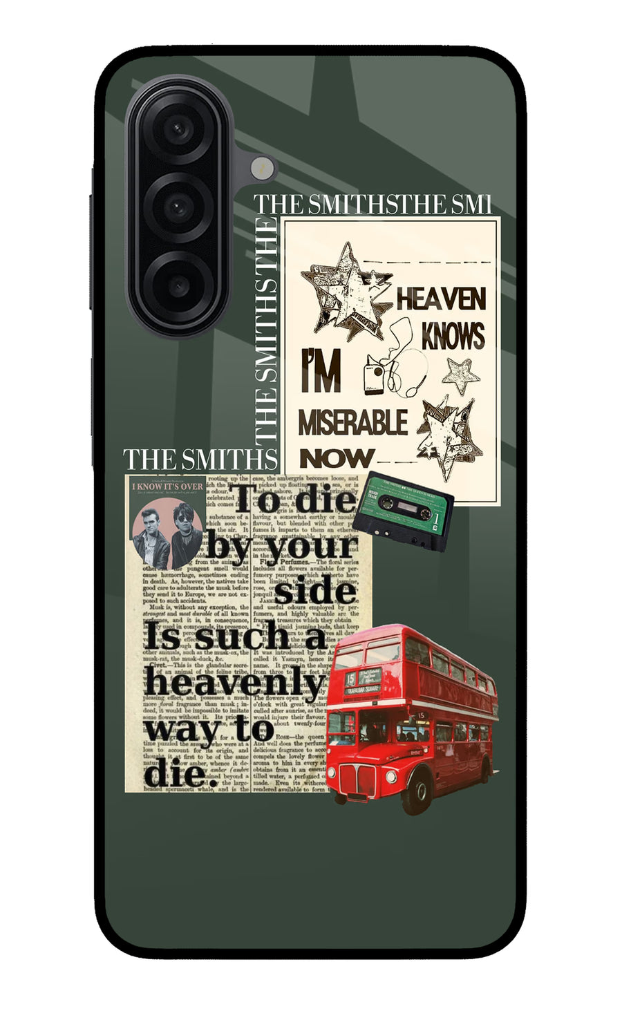 The Smiths Samsung A17 5G Back Cover, Metal case