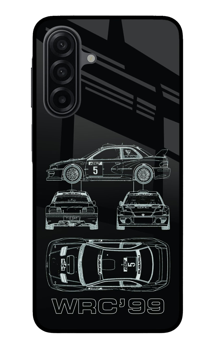 WRC'99 Samsung A17 5G Back Cover, Metal case