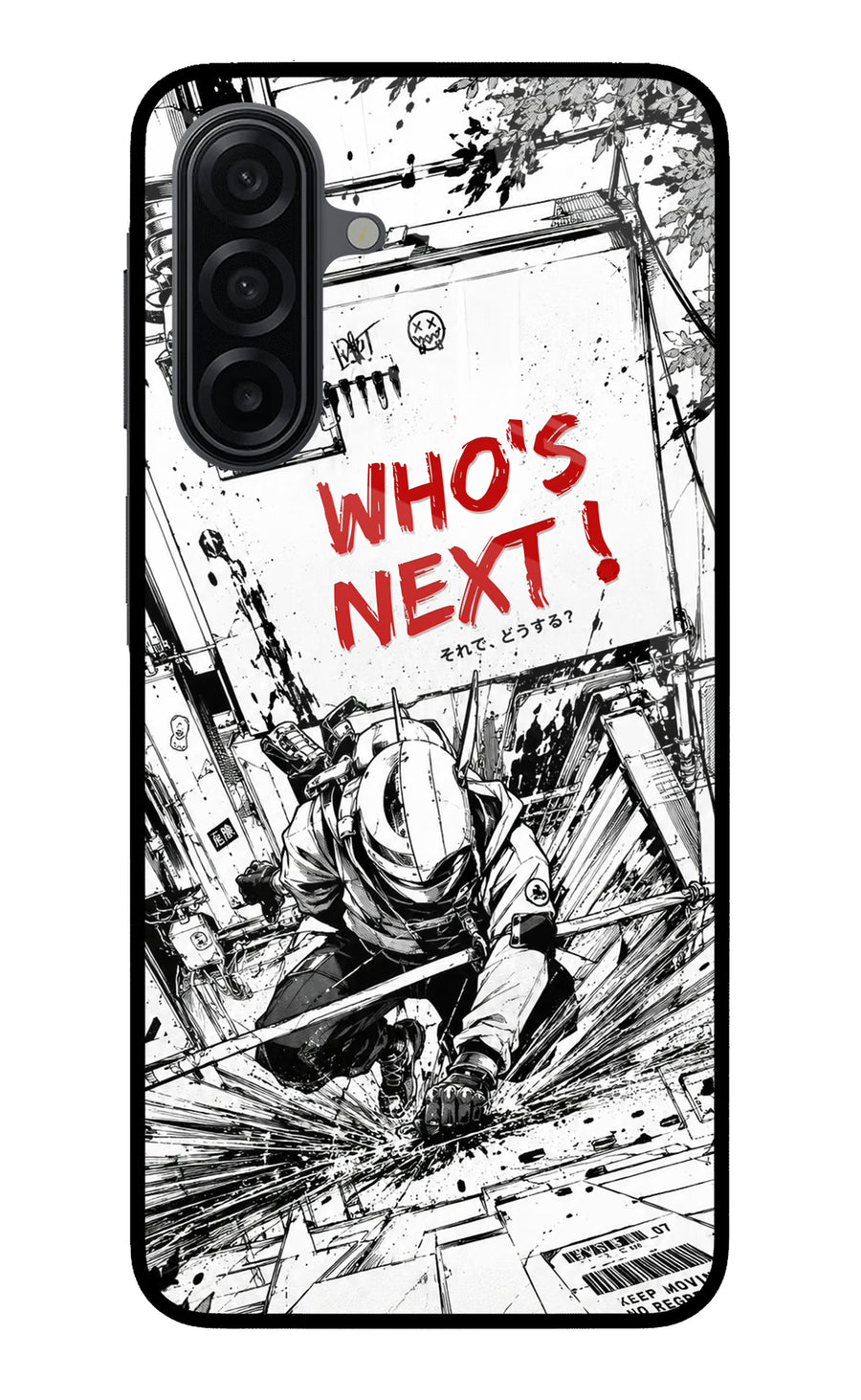 Who's Next Samsung A17 5G Back Cover, Metal case