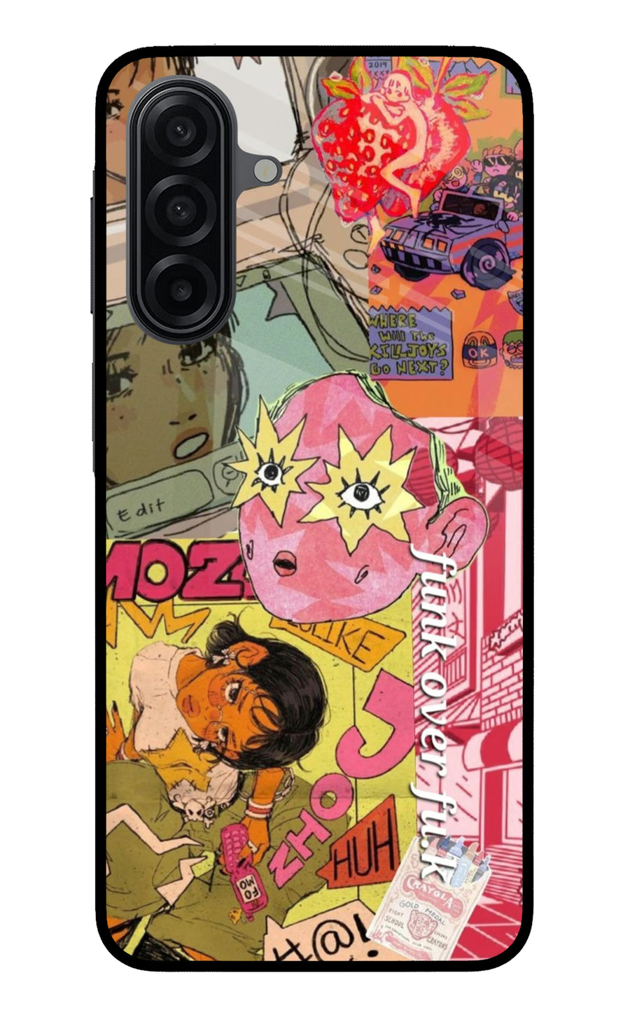 Funkover Samsung A17 5G Back Cover, Metal case