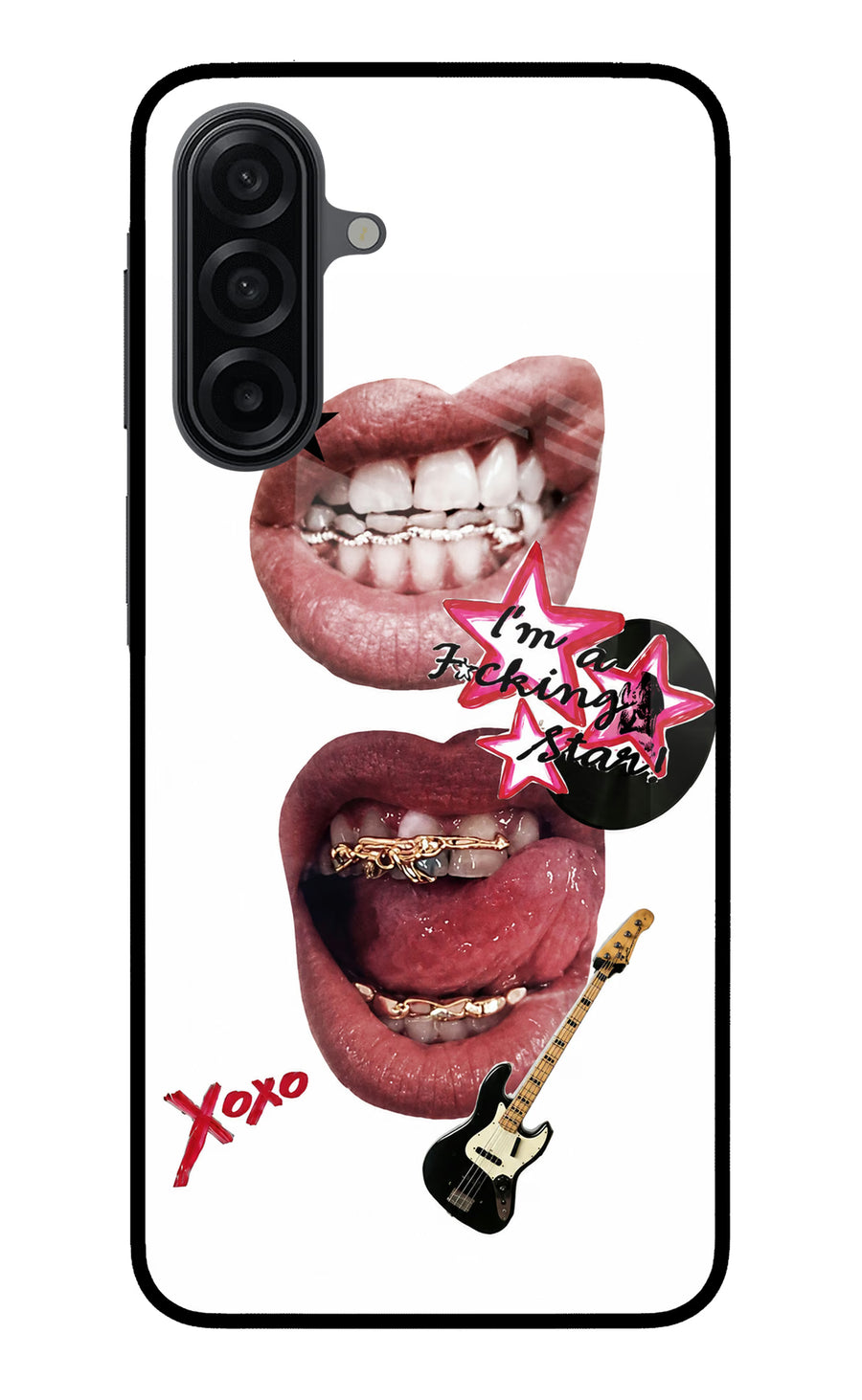 Rockstar Samsung A17 5G Back Cover, Metal case