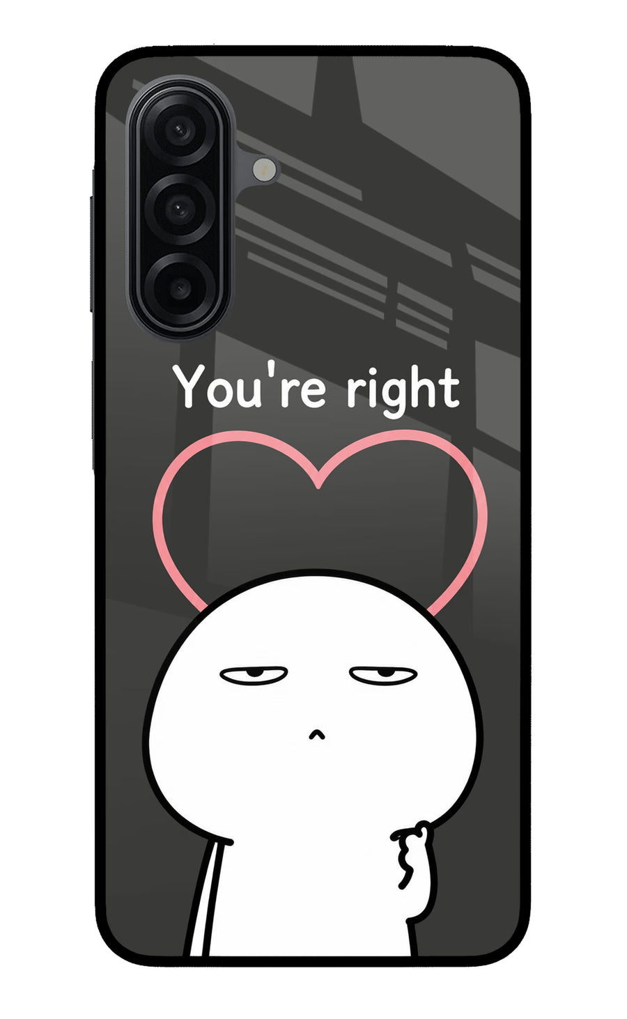 You're Right Samsung A17 5G Back Cover, Metal case