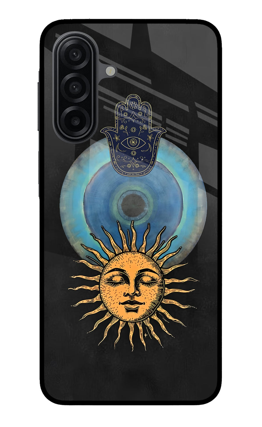 Divine Sun Samsung A17 5G Back Cover, Metal case