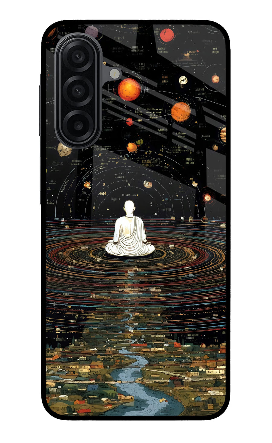 Space Monk Samsung A17 5G Back Cover, Metal case