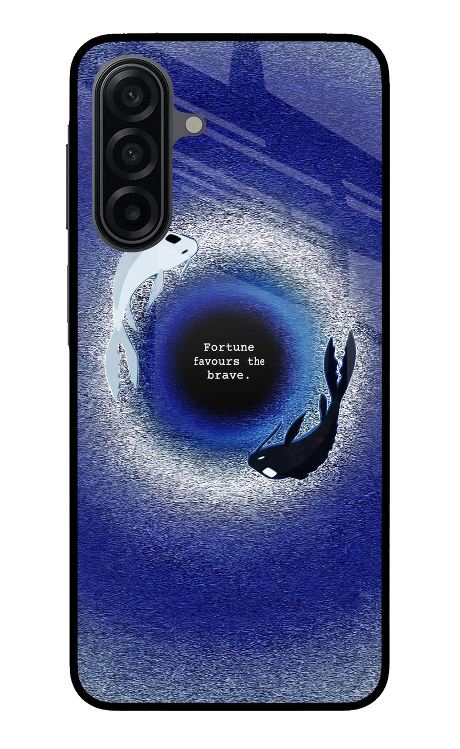 Dark Koi Samsung A17 5G Back Cover, Metal case