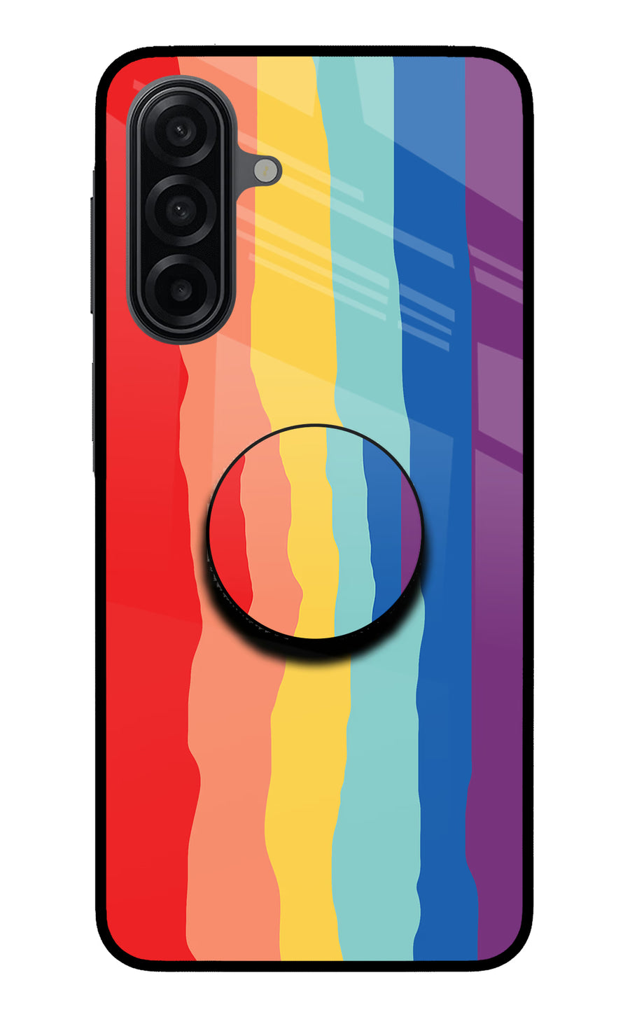 Rainbow Samsung A17 5G Pop Case, Metal case
